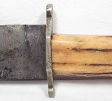 HUGE ENGLISH BOWIE KNIFE from COLLECTING TEXAS – IDENTIFIED to TEXAS CONFEDERATE SOLIDER - 8 of 18