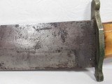 HUGE ENGLISH BOWIE KNIFE from COLLECTING TEXAS – IDENTIFIED to TEXAS CONFEDERATE SOLIDER - 7 of 18