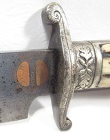 J. GILL, PERCY STREET LONDON MADE BOWIE KNIFE from COLLECTING TEXAS – CIRCA 1855-1860 - 4 of 20