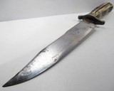 J. GILL, PERCY STREET LONDON MADE BOWIE KNIFE from COLLECTING TEXAS – CIRCA 1855-1860 - 17 of 20