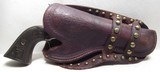 SPOTTED DOUBLE-LOOP HOLSTER from COLLECTING TEXAS – FITS COLT S.A.A. 4 3/4” REVOLVER - 1 of 8