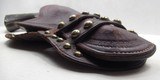 SPOTTED DOUBLE-LOOP HOLSTER from COLLECTING TEXAS – FITS COLT S.A.A. 4 3/4” REVOLVER - 5 of 8