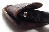 SPOTTED DOUBLE-LOOP HOLSTER from COLLECTING TEXAS – FITS COLT S.A.A. 4 3/4” REVOLVER - 6 of 8