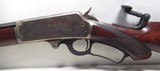 RARE ANTIQUE DELUXE MARLIN MODEL 1893 LEVER ACTION RIFLE from COLLECTING TEXAS – SHIPPED 1893 – FACTORY LETTER - 7 of 23