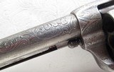 GREAT FACTORY ENGRAVED COLT SINGLE ACTION ARMY REVOLVER from COLLECTING TEXAS – MADE 1890 - 8 of 18