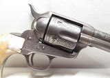 GREAT FACTORY ENGRAVED COLT SINGLE ACTION ARMY REVOLVER from COLLECTING TEXAS – MADE 1890 - 3 of 18