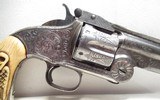 FINE ENGRAVED SMITH & WESSON NO.3 – 2ND MODEL from COLLECTING TEXAS – MADE 1872 – FACTORY LETTER INCLUDED - 3 of 17