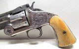 FINE ENGRAVED SMITH & WESSON NO.3 – 2ND MODEL from COLLECTING TEXAS – MADE 1872 – FACTORY LETTER INCLUDED - 6 of 17