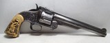 FINE ENGRAVED SMITH & WESSON NO.3 – 2ND MODEL from COLLECTING TEXAS – MADE 1872 – FACTORY LETTER INCLUDED - 1 of 17