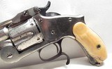 REALLY COLORFUL SMITH & WESSON NO. 3 – 2ND MODEL RUSSIAN REVOLVER from COLLECTING TEXAS – CARVED IVORY GRIPS - 7 of 17