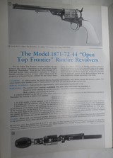 COLT 1871/1872 RICHARDS .44 CALIBER REVOLVER from COLLECTING TEXAS - 19 of 19