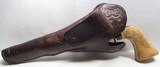COLT 1860 ARMY REVOLVER with CALIFORNIA HOLSTER and CHECKERED IVORY GRIPS from COLLECTING TEXAS – MADE 1871 - 22 of 22