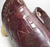 COLT 1860 ARMY REVOLVER with CALIFORNIA HOLSTER and CHECKERED IVORY GRIPS from COLLECTING TEXAS – MADE 1871 - 19 of 22