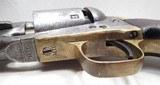 SCARCE ANTIQUE COLT MODEL 1861 ROUND BARREL NAVY REVOLVER from COLLECTING TEXAS – MADE 1863 – SN. 14,000 - 15 of 17