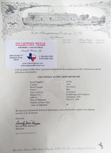 ANTIQUE WESTERN SHIPPED COLT .45 SINGLE ACTION ARMY REVOLVER from COLLECTING TEXAS – SHIPPED 1880 – FACTORY LETTER - 17 of 17