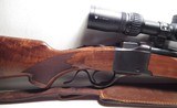 RUGER No. 3 RIFLE with No. 1 WOOD from COLLECTING TEXAS - .223 CALIBER with SCOPE and SLING - 8 of 21