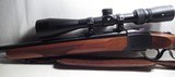 RUGER No. 3 RIFLE with No. 1 WOOD from COLLECTING TEXAS - .223 CALIBER with SCOPE and SLING - 4 of 21