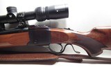 RUGER No. 3 RIFLE with No. 1 WOOD from COLLECTING TEXAS - .223 CALIBER with SCOPE and SLING - 3 of 21