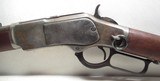 VERY SCARCE WINCHESTER MODEL 1873 SADDLE RING CARBINE from COLLECTING TEXAS – MADE 1889 – 32 W.C.F. CALIBER - 7 of 23