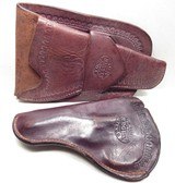 RARE “T. KOCH – SEGUIN, TEXAS” HOLSTER for 4 3/4” COLT S.A.A. REVOLVER from COLLECTING TEXAS – CIRCA LATE 1800’s - 8 of 9
