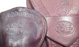RARE “T. KOCH – SEGUIN, TEXAS” HOLSTER for 4 3/4” COLT S.A.A. REVOLVER from COLLECTING TEXAS – CIRCA LATE 1800’s - 9 of 9