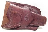 RARE “T. KOCH – SEGUIN, TEXAS” HOLSTER for 4 3/4” COLT S.A.A. REVOLVER from COLLECTING TEXAS – CIRCA LATE 1800’s - 1 of 9