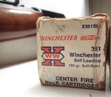GREAT WINCHESTER MODEL 1907 - .351 CALIBER RIFLE from COLLECTING TEXAS – 2 MAGAZINES and 2 BOXES of AMMO INCLUDED - 24 of 24