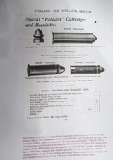 RARE ANTIQUE HOLLAND & HOLLAND DOMINION GRADE 10 BORE “PARADOX” DOUBLE RIFLE from COLLECTING TEXAS - 21 of 25
