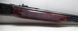 OUTSTANDING WINCHESTER MODEL 71 LEVER ACTION RIFLE from COLLECTING TEXAS – MADE 1954 – ENGRAVED with GOLD INLAY ACCENTS – SN 40000 - 4 of 18