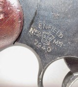 ORIGINAL HAMMERLESS ENFIELD No.2 MKI TANKER & PILOT MODEL REVOLVER from COLLECTING TEXAS - 3 of 21