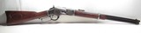 ANTIQUE WINCHESTER MODEL 1873 SADDLE RING CARBINE from COLLECTING TEXAS – MADE 1886 – HORSESHOE MOTIF - 1 of 20
