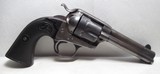 NICE TEXAS SHIPPED COLT .45 BISLEY MODEL S.A.A. REVOLVER from COLLECTING TEXAS – MADE 1901 - 1 of 17