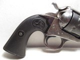 NICE TEXAS SHIPPED COLT .45 BISLEY MODEL S.A.A. REVOLVER from COLLECTING TEXAS – MADE 1901 - 2 of 17