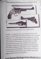 SMITH & WESSON MODEL 24-5 PERFORMANCE CENTER REVOLVER with CASE and PAPERWORK from COLLECTING TEXAS – ONLY 150 MADE - 16 of 19