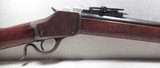 WINCHESTER MODEL 1885 HI-WALL MUSKET from COLLECTING TEXAS – MADE 1912 - .22 LONG RIFLE CALIBER - 9 of 23