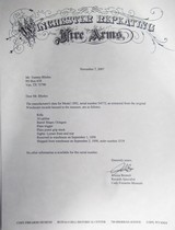 FINE ANTIQUE MODEL 1892 WINCHESTER LEVER ACTION RIFLE from COLLECTING TEXAS – FORMERLY of the TOMMY RHOLES COLLECTION - 22 of 22