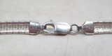 ITALIAN MADE 18” SILVER NECKLACE – MARKED – from COLLECTING TEXAS - 4 of 5