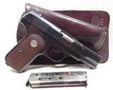 EXCELLENT COLT MODEL 1903 POCKET PISTOL with HOLSTER and EXTRA MAGAZINE from COLLECTING TEXAS – MADE 1928 - 1 of 20