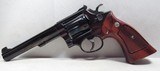 NICE SMITH & WESSON MODEL 14-3 REVOLVER from COLLECTING TEXAS – SINGLE ACTION with ORIGINAL DOUBLE ACTION PARTS INCLUDED - 2 of 17