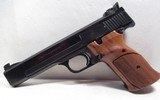 SMITH & WESSON MODEL 41 PISTOL from COLLECTING TEXAS – EXTRA MUZZLE BREAK BARREL and EXTRA MAGAZINE INCLUDED - .22 LR CALIBER - 2 of 20