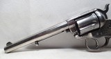 ANTIQUE WESTERN SHIPPED COLT MODEL 1877 “THUNDERER” REVOLVER from COLLECTING TEXAS – MADE 1880 – FANTASTIC SPOTTED HOLSTER INCLUDED - 8 of 24