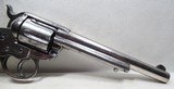ANTIQUE WESTERN SHIPPED COLT MODEL 1877 “THUNDERER” REVOLVER from COLLECTING TEXAS – MADE 1880 – FANTASTIC SPOTTED HOLSTER INCLUDED - 4 of 24