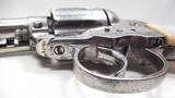 ANTIQUE WESTERN SHIPPED COLT MODEL 1877 “THUNDERER” REVOLVER from COLLECTING TEXAS – MADE 1880 – FANTASTIC SPOTTED HOLSTER INCLUDED - 16 of 24