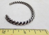 SET of 3 ROPE STYLE SILVER BRACELETS from COLLECTING TEXAS - 13 of 13