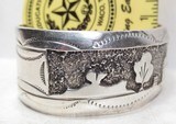 VERY NICE WESTERN THEMED SILVER BRACELET from COLLECTING TEXAS – MARKED “STERLING” - 9 of 10