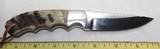 CUSTOM HANDMADE KNIFE by GARY HICKS from COLLECTING TEXAS – RAM’S HORN and HAND FILE WORK with ORIGINAL SHEATH - 13 of 20