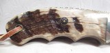CUSTOM HANDMADE KNIFE by GARY HICKS from COLLECTING TEXAS – RAM’S HORN and HAND FILE WORK with ORIGINAL SHEATH - 2 of 20