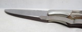 CUSTOM HANDMADE KNIFE by GARY HICKS from COLLECTING TEXAS – RAM’S HORN and HAND FILE WORK with ORIGINAL SHEATH - 11 of 20