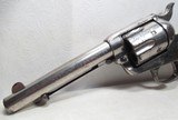 EXTREMELY RARE DURANGO, MEXICO SHIPPED COLT S.A.A. 44-40 REVOLVER from COLLECTING TEXAS – MADE 1907 – FACTORY NICKEL & PEARL GRIPS - 4 of 18