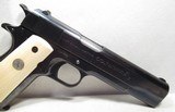 VERY RARE PRE-WAR COLT NATIONAL MATCH PISTOL from COLLECTING TEXAS – SHIPPED 1939 – SWARTZ SAFETY - 7 of 16